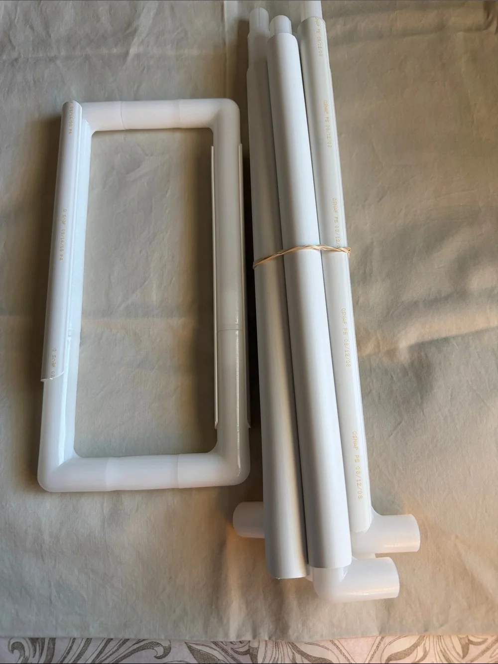 Snap White Needlework Frame Kits